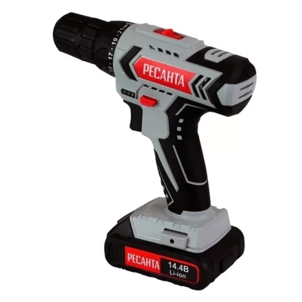 Дрель-шуруповерт аккумуляторная Ресанта ДА-14-2Л 75/14/3 купить в Нягани