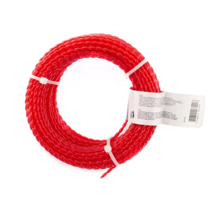 Леска для триммера овальная витая, 2.4 мм х 15 м, Россия Сибртех 961375 купить в Нягани