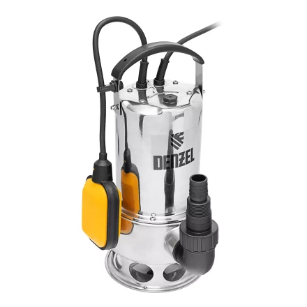 Дренажный насос DPL800X, 800 Вт, подъем 7 м, 16500 л/ч Denzel 97324 купить в Нягани
