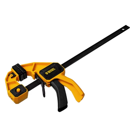 Струбцина F-образная Denzel, быстрозажимная, 300 х 80 мм, усиленный нейлоновый корпус, 20506 купить в Нягани