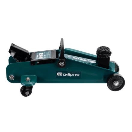 Домкрат гидравлический подкатной Сибртех 50835, 2 т, 135-320 мм, в пласт. кейсе купить в Нягани