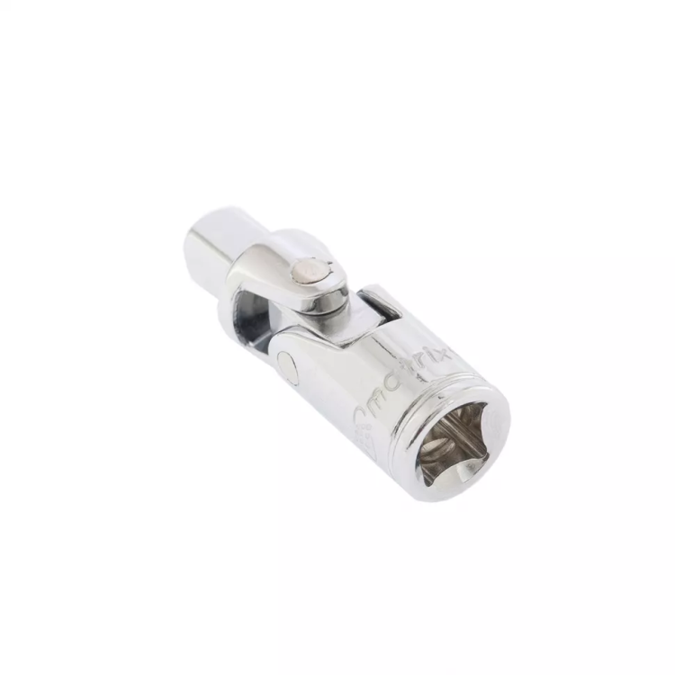 Шарнир карданный с квадратом 3/8" CrV полированный хром MATRIX MASTER 13994 купить в Нягани