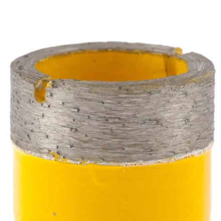 Сверло алмазное по керамограниту 27 мм мокрое резание М14 DENZEL 72682 купить в Нягани