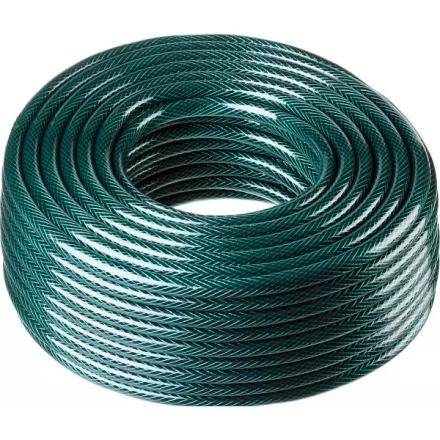 Шланг РОСТОК КЛАССИК поливочный, 15 атм., армированный, 3-х слойный, 1/2&quot;х50м 40308-1/2-50 купить в Нягани