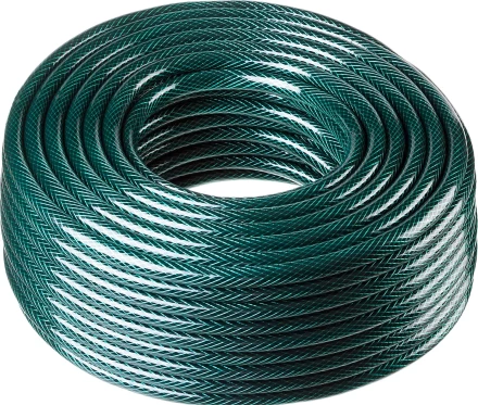 Шланг РОСТОК КЛАССИК поливочный, 15 атм., армированный, 3-х слойный, 1/2&quot;х50м 40308-1/2-50 купить в Нягани