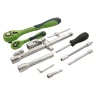 Набор инструментов 94 предмета, CrV, 1/2", 1/4" Сибртех 13509 купить в Нягани