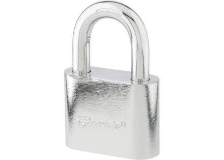 Замок навесной хромированное покрытие 60 мм MATRIX 91802 купить в Нягани