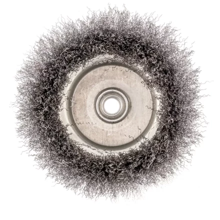 Щетка для УШМ 150 мм М14 чашка витая проволока Сибртех 746077 купить в Нягани