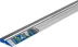 Правило ЗУБР алюминиевое, профиль &quot;ДВУХВАТ&quot; с ребром жесткости, 3м 10721-3.0 купить в Нягани