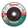 Круг Лепестковый Торцевой (КЛТ) HAMMER КЛТ 1 Ф180х22 Р40 213-030 купить в Нягани