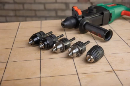 Патрон для дрели HAMMER Ф10мм 3/8&quot; (208-201) купить в Нягани