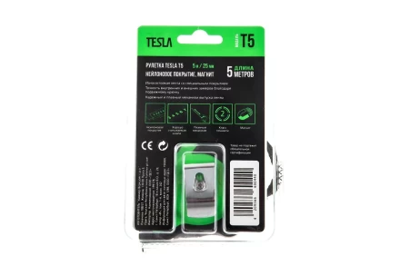 Рулетка TESLA 5м х 25мм (T-5) купить в Нягани
