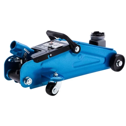 Домкрат гидравлический подкатной 2т высота подъема 140-340 мм в кейсе Stels 51128 купить в Нягани