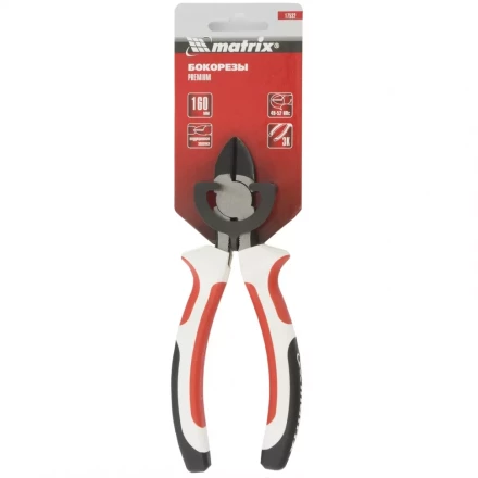 Бокорезы Premium 160 мм трехкомпонентные рукоятки MATRIX 17532 купить в Нягани