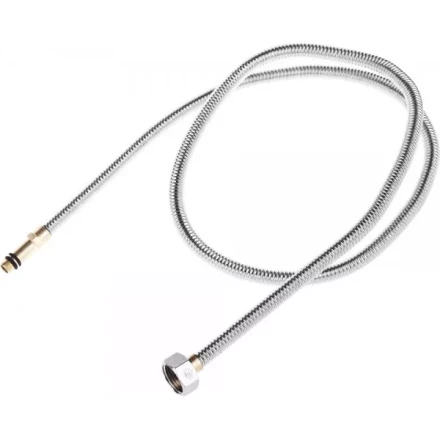 Подводка ЗУБР &quot;ЭКСПЕРТ&quot; сильфонная из нержавеющей стали, для смесителя, удлиненная, г/ш (гайка-штуцер), 1/2&quot;, 1,2м 51013-120 купить в Нягани