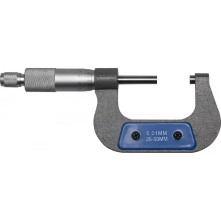 Микрометр ЗУБР &quot;ЭКСПЕРТ&quot; гладкий механический, МК 50, диапозон 25-50мм, шаг измерения 0,01мм 34480-50_z01 купить в Нягани