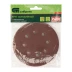 Круг абразивный на ворсовой подложке под &quot;липучку&quot;, перфорированный, P 400, 125 мм, 5 шт Сибртех 738147 купить в Нягани