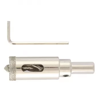 Сверло алмазное по керамограниту 25 х 67 мм 3-гранный хвостовик MATRIX 726253 купить в Нягани