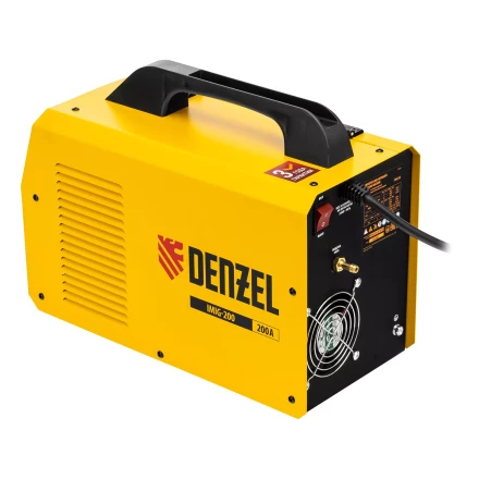 Аппарат инвертор. полуавтомат. cварки IMIG-200, 200 А, ПВ 60%, катушка 5 кг// Denzel 94361 купить в Нягани