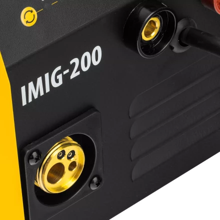 Аппарат инвертор. полуавтомат. cварки IMIG-200, 200 А, ПВ 60%, катушка 5 кг// Denzel 94361 купить в Нягани