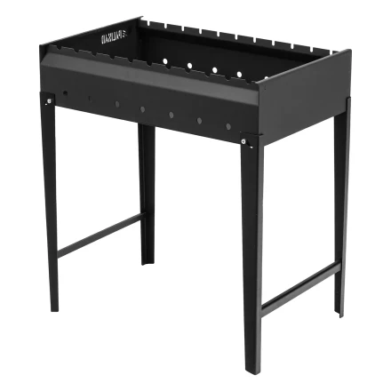 Мангал сварной Camping Palisad 69668, 605 х 375 х 138/640 мм, сталь 2 мм купить в Нягани