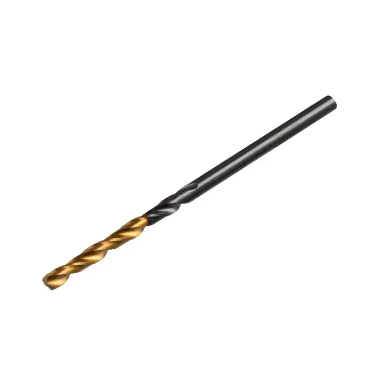 Сверло по металлу, 2 мм, HSS-Tin, Golden Tip, 10 шт. Denzel 717203 купить в Нягани