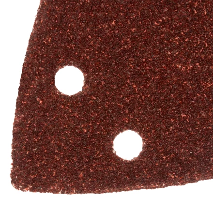 Треугольник абразивный на ворc. подложке под &quot;липучку&quot;, перф., P 40, 150х150х100 мм, 5 шт. Denzel 738577 купить в Нягани