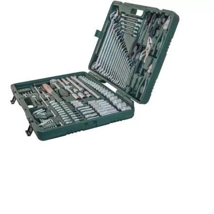 Набор головок торцевых универсальный 1/2&quot;DR 8-32мм  1/4&quot;DR 4-13мм  ключи комбинированные 6-32мм отвертки  128 предметов S04Н524128S  Jonnesway 48372 купить в Нягани