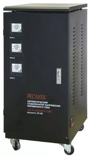 Стабилизатор трехфазный РЕСАНТА АСН-30000/3-ЭМ купить в Нягани