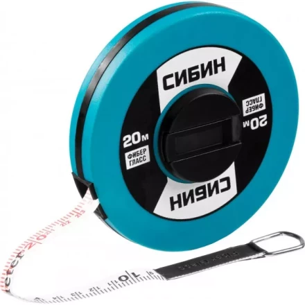 Мерная лента СИБИН фиберглассовая, 20м 34154-20 купить в Нягани