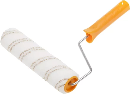 Валик &quot;МИКРОВОЛОКНО&quot; малярный в сборе, ворс 9 мм, бюгель 6 мм, 40x240мм, STAYER Master 0343-24 купить в Нягани