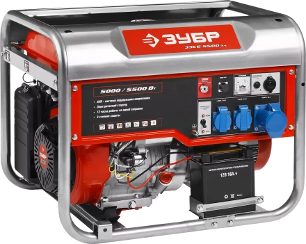 Генератор бензиновый ЗЭСБ-5500-ЭА серия МАСТЕР купить в Нягани