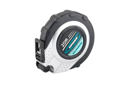 Рулетка геодезическая 20 м х 13 мм GROSS закр. корп. металл. лента нейлон двуст. Шкала 31251 купить в Нягани