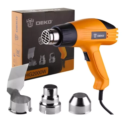 Фен строительный DEKO HG2000W, 063-4166 купить в Нягани