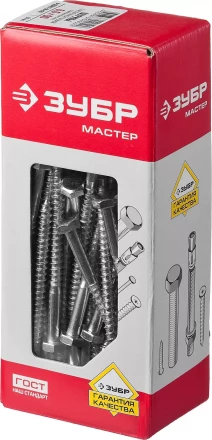Шурупы ЗУБР &quot;МАСТЕР&quot; с шестигранной головкой, оцинкованные, 6x90мм, 60шт 4-300451-06-090 купить в Нягани