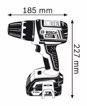 Аккумуляторная дрель-шуруповерт BOSCH GSR 18 V-LI (0.601.866.10J) купить в Нягани