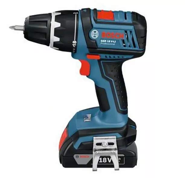 Аккумуляторная дрель-шуруповерт BOSCH GSR 18 V-LI (0.601.866.10J) купить в Нягани