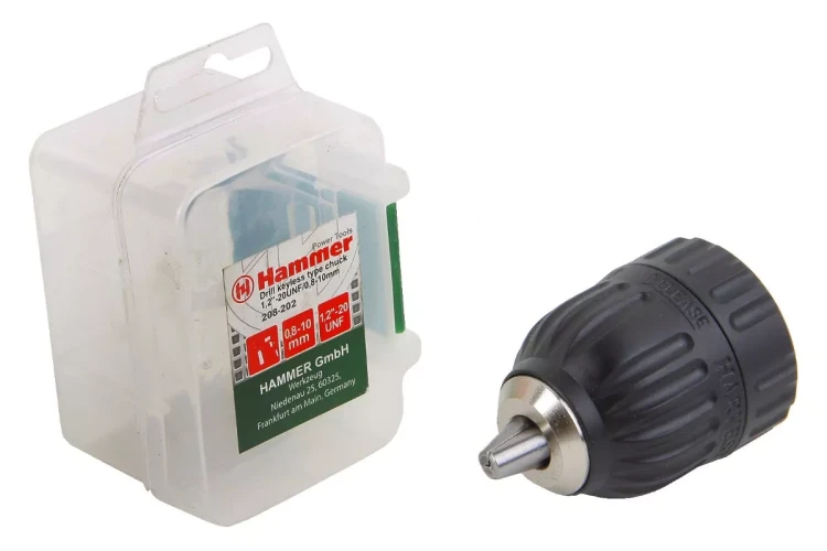 Патрон для дрели HAMMER Ф10мм 1/2" (208-202) купить в Нягани