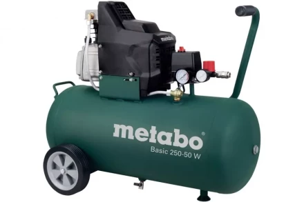 Компрессор безмасляный поршневой прямой привод Metabo Basic 250-50 W OF купить в Нягани