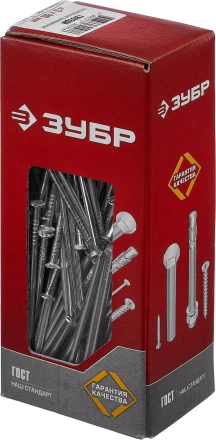ЗУБР ГОСТ 4028-63, 80 x 3 мм, цинк, 1 кг, строительные гвозди (305031-30-080) купить в Нягани
