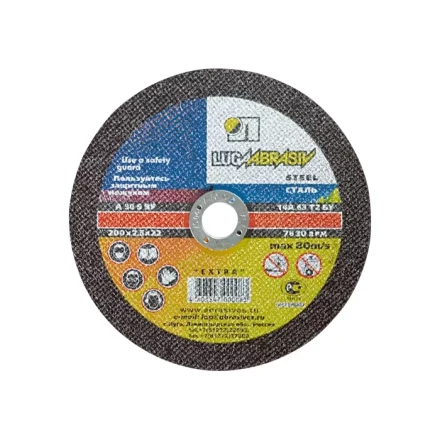 Круг отрезной по металлу 180 х 1,6 х 22 мм Луга 73661 купить в Нягани