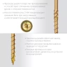 ЗУБР КС-Т, 180 х 8.0 мм, TX40, тарельчатая головка, желтый цинк, 50 шт, конструкционный саморез, Профессионал (30051-80-180) купить в Нягани