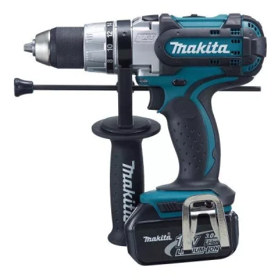 Аккумуляторная дрель-шуруповерт DHP 444 RFE Makita