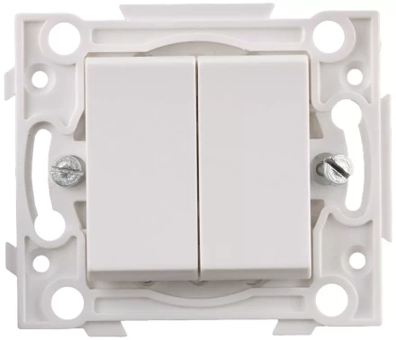 Выключатель СВЕТОЗАР проходной двойной SV-55231-2 купить в Нягани