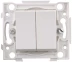 Выключатель СВЕТОЗАР проходной двойной SV-55231-2 купить в Нягани