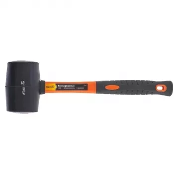 Киянка резиновая 450 г черная резина фибергласовая рукоятка SPARTA 11126 купить в Нягани