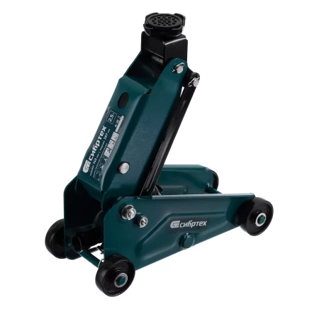 Домкрат гидравлический подкатной Сибртех 50837, 2,5 т, 148-387 мм, в пласт. кейсе купить в Нягани