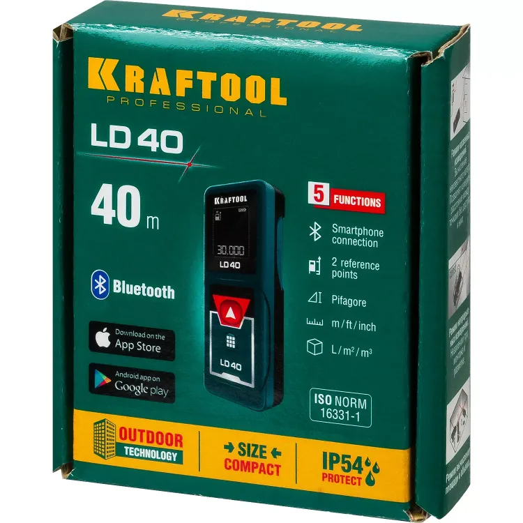 Дальномер лазерный LD-40, 40м 34763 купить в Нягани