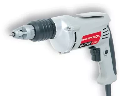 Шуруповерт сетевой-электрический Интерскол Ш-8/700ЭР купить в Нягани