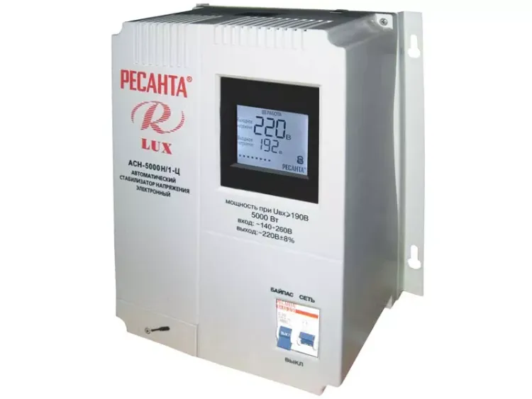 Стабилизатор АСН-5000 Н/1-Ц Ресанта Lux купить в Нягани